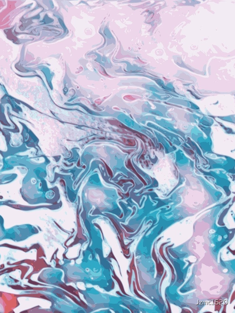 Cotton Candy - pink blue abstract swirls by JaycraveDesigns Unisex