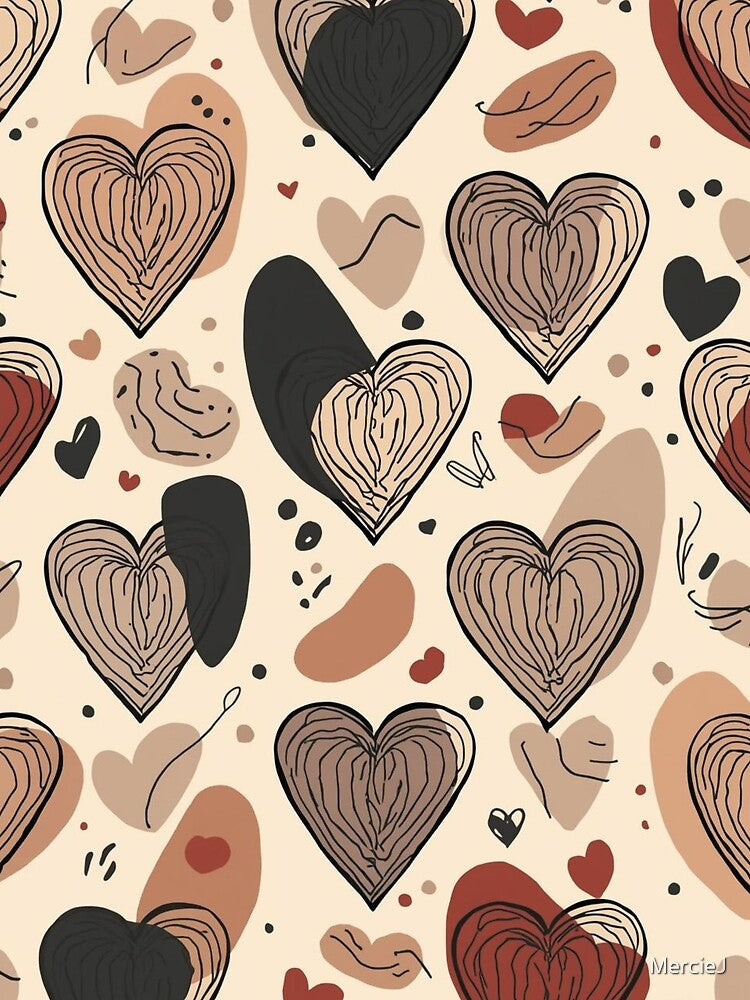 Minimal Modern Valentine by MercieJ