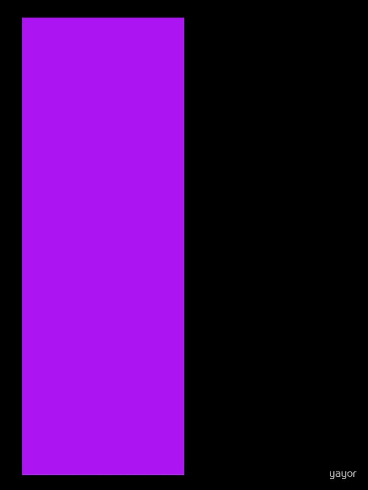 Black and purple by yayor Unisex