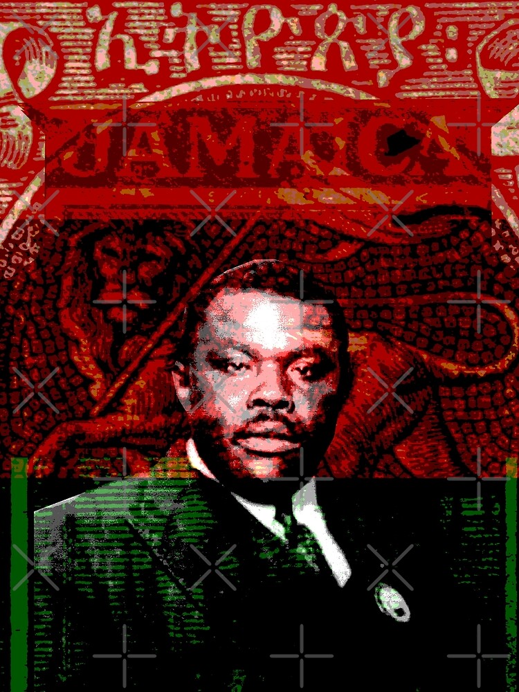Marcus Garvey Jamaican Freedom Fighter by rastaseed Unisex