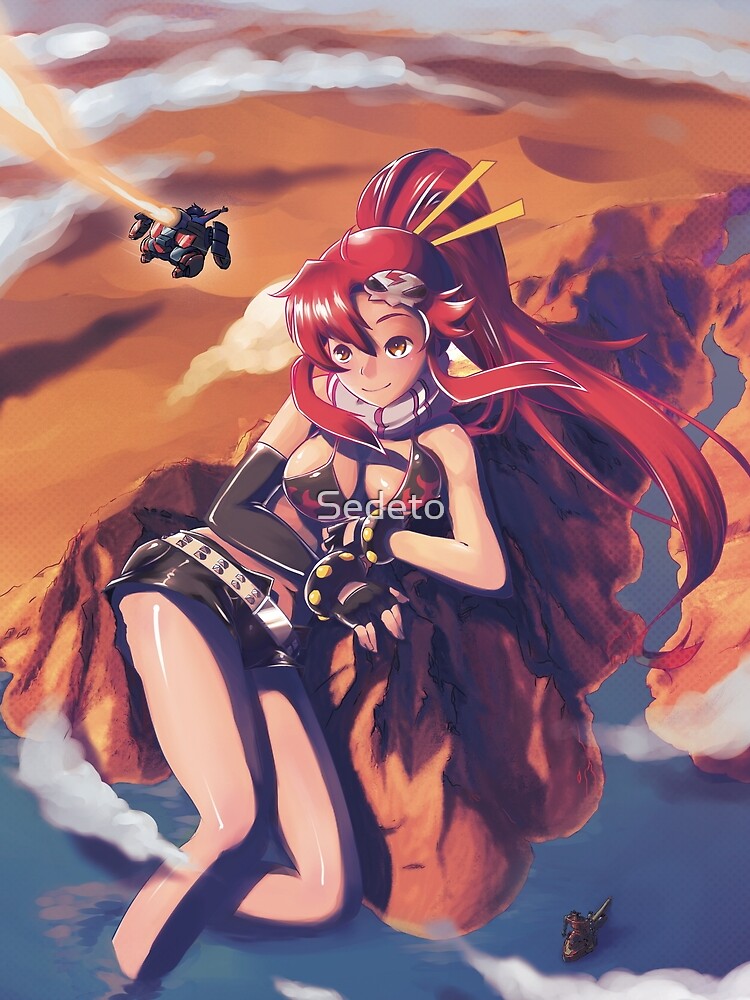 Yoko Littner - Tengen Toppa Lagann Gurren - Giantess version (w / o typo) by Sedeto Unisex