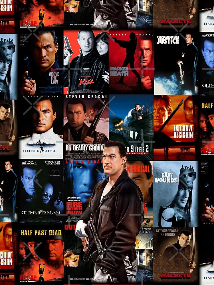 Cinema of Seagal by Fed Up Design & Creation