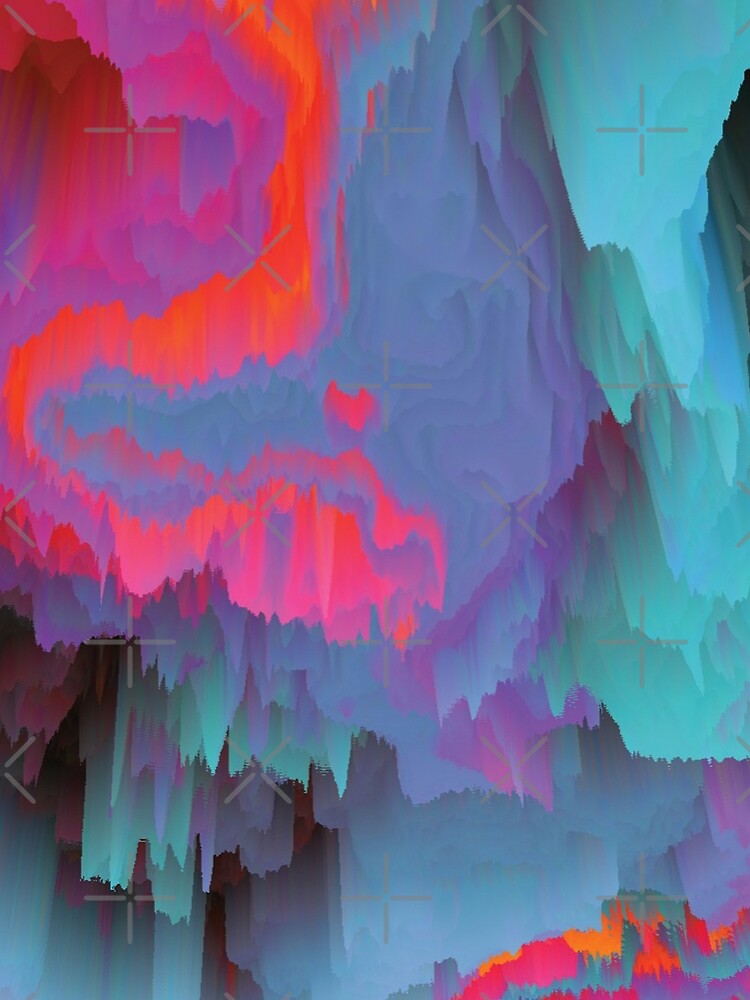 Abstract 3D Lofi Art by StokedUpArt
