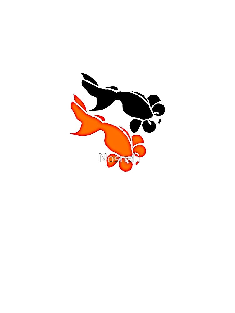 Bubble Eye Full Red and Full Black Pair Logo by Nosnah