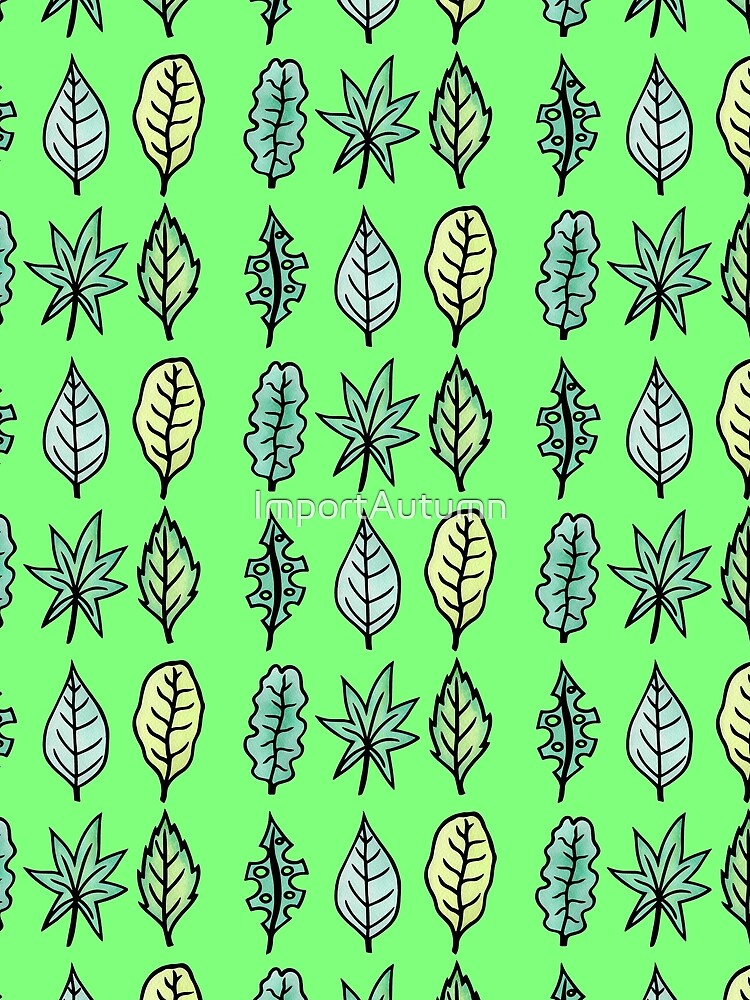 Leaf, Leaves and More Leaves Pattern by ImportAutumn