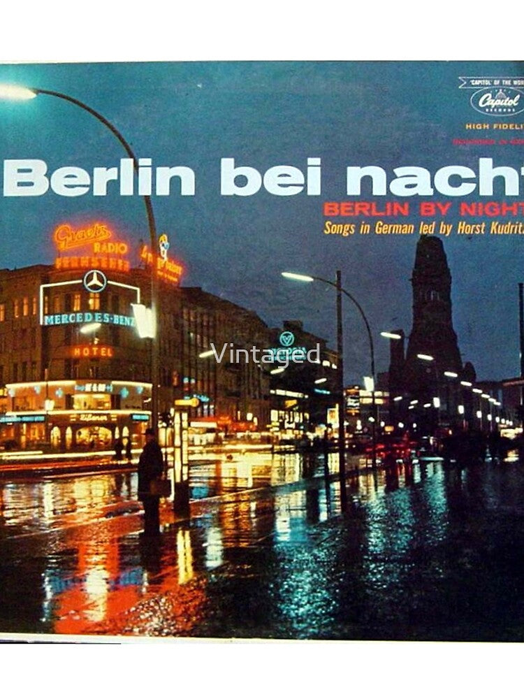 Berlin Bei Nacht, Berlin, By, Night by Vintaged