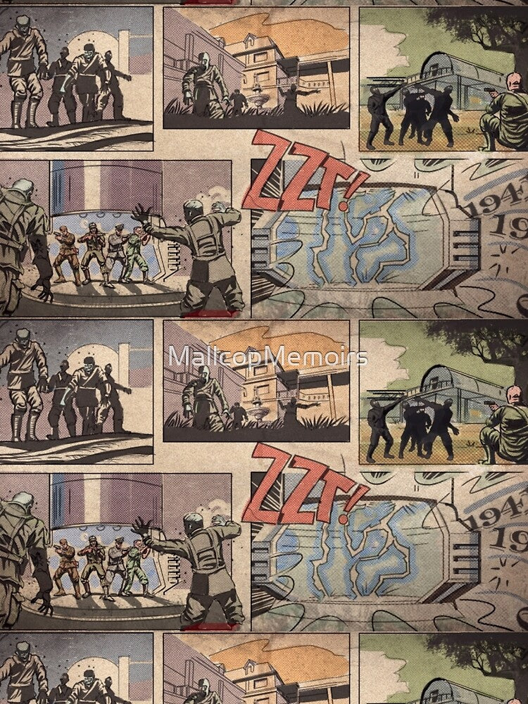 COD Zombies Kino Der Toten Loading Screen by MallcopMemoirs Unisex