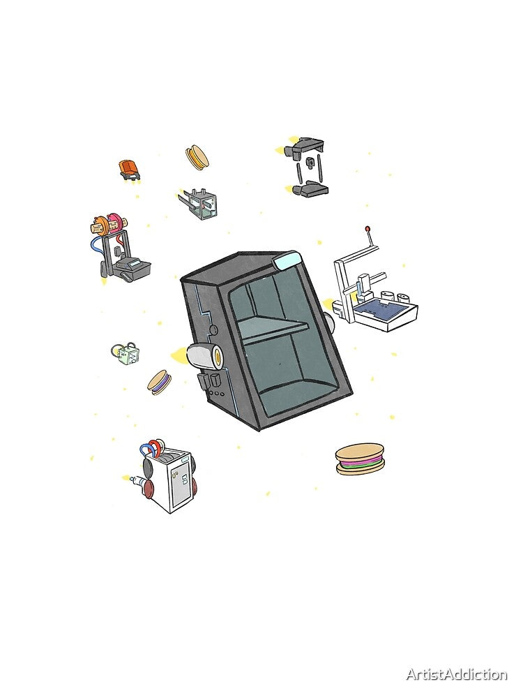 3D Printing Space by ArtistAddiction