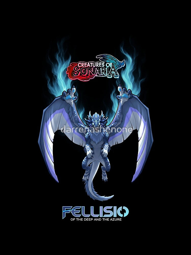 Fellisio / Creatures Of Sonaria / Fanart by DarrenAshenOne Unisex