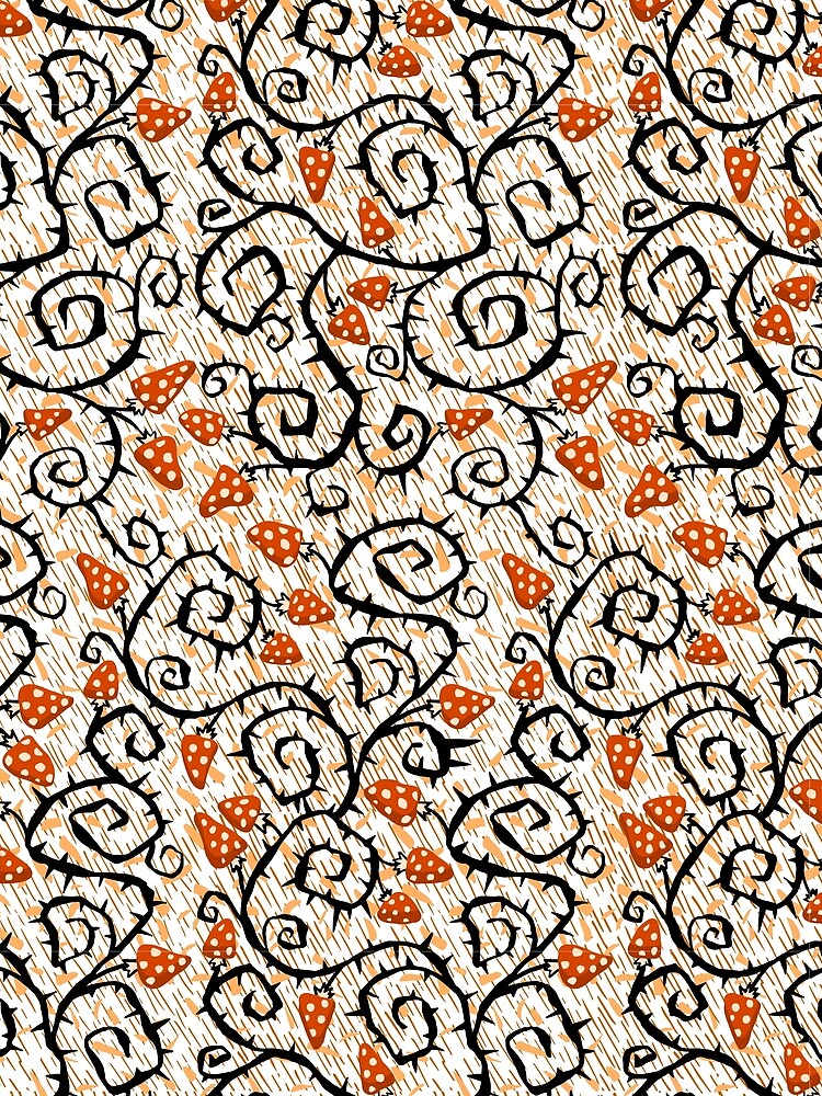 Mushrooms and Thorns AOP by VirtualFaries