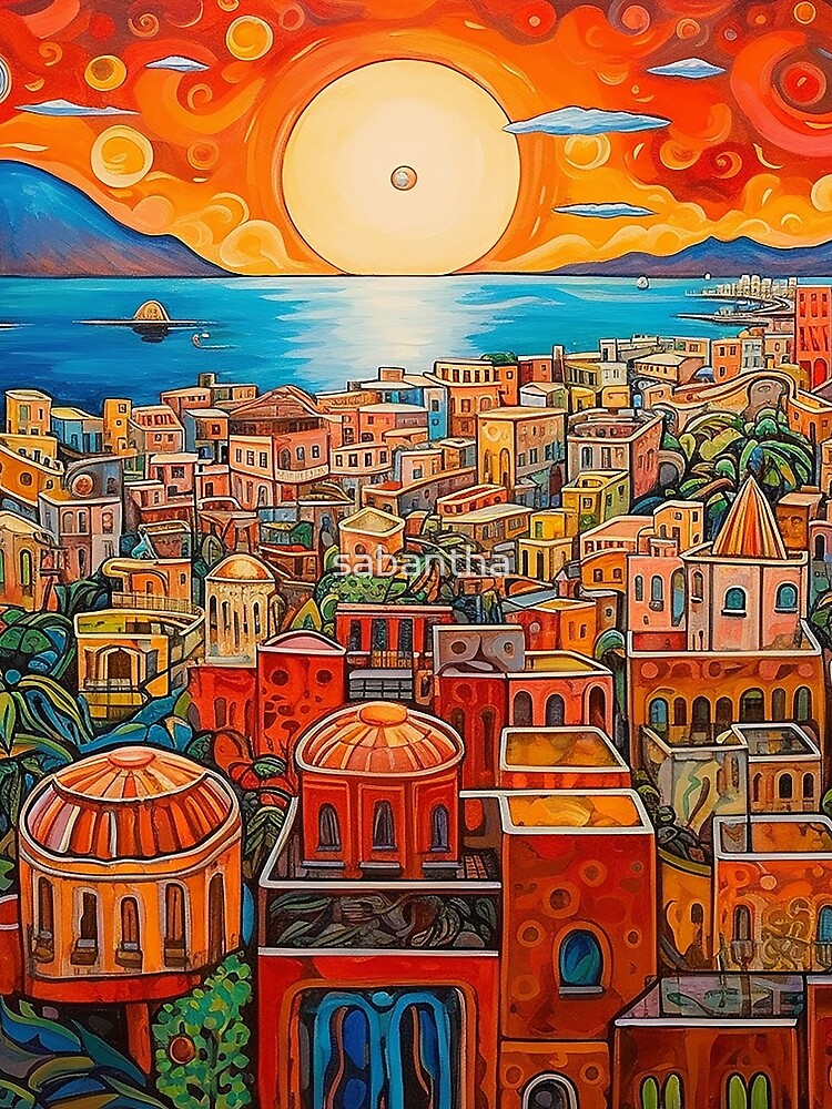Nipolu - Colorful city by the sea (1/4) by sabantha