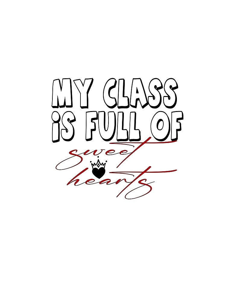 my class is full of sweet heart by ikrame-shop
