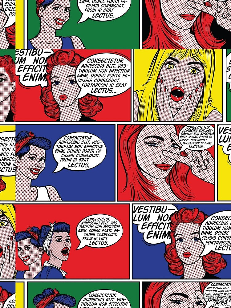 Comics Art Pop Girls by MaayanCo