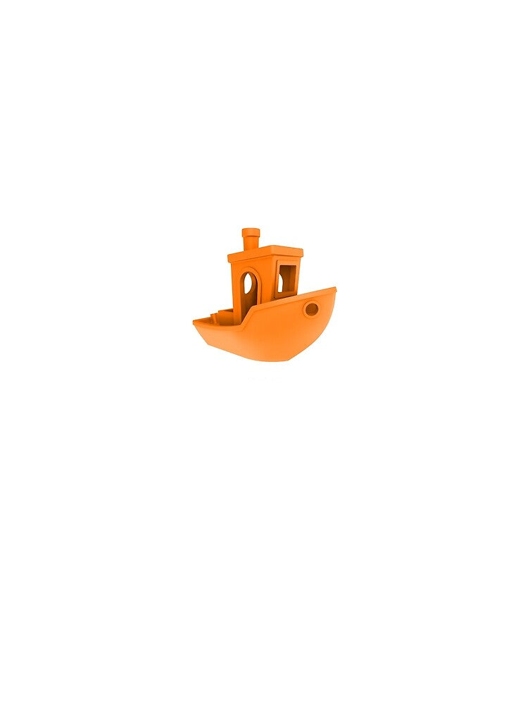 3D Benchy ORANGE by 3dbrunolopes