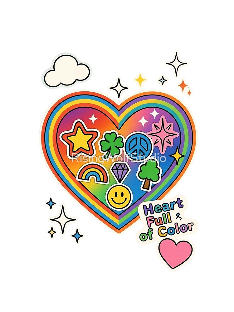 Heart Full of Color by RisingWolfStudio