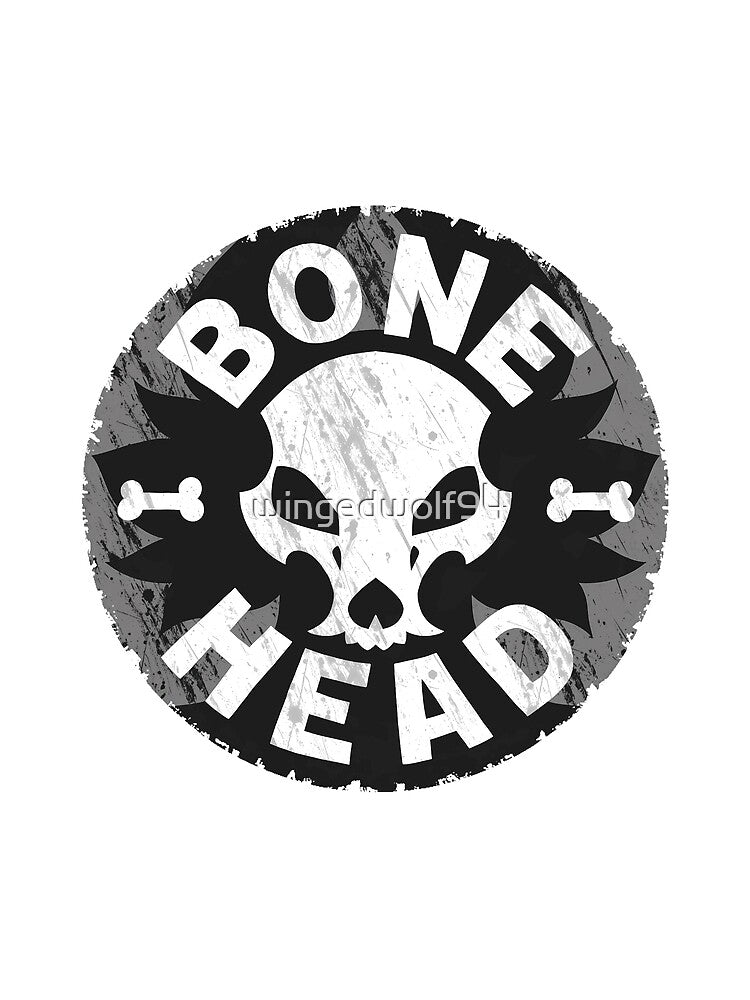 BONE HEAD - Skulldog by wingedwolf94