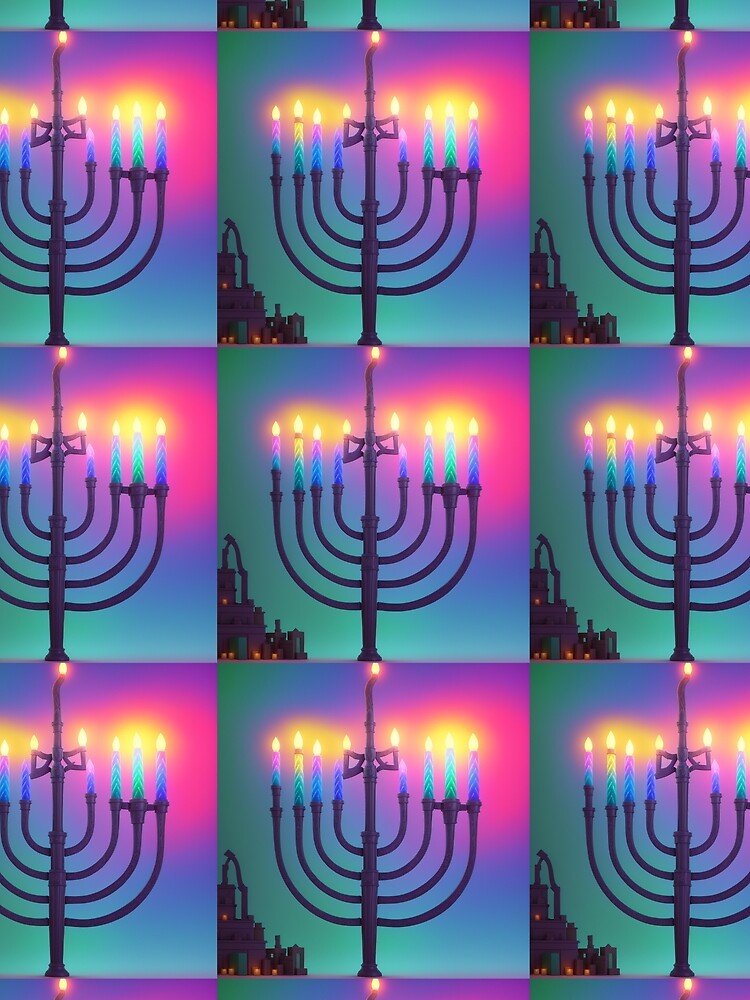 Hanukkah Menorah by Brestylefire