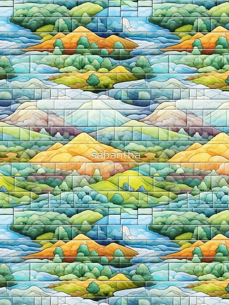 Cithorya - Tiled landscape (8/8) by sabantha