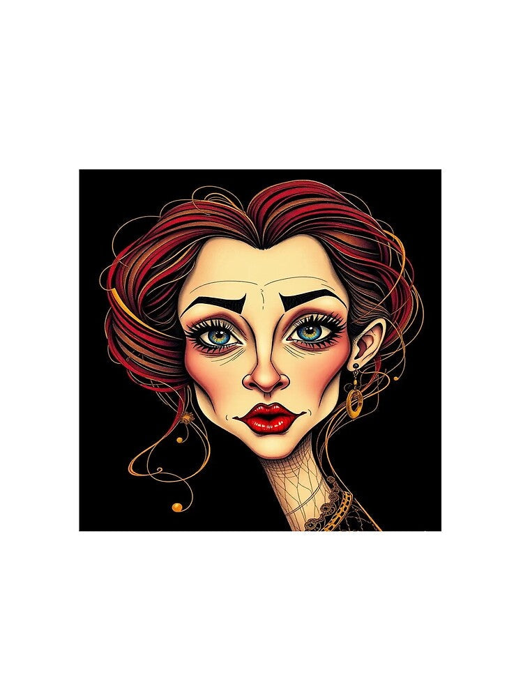 Goth face by ChakataDreams Unisex