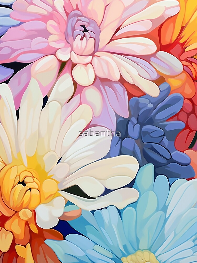Astorina - Pop Art Asters (1/4) by sabantha