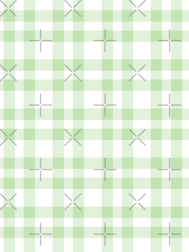 Plaid - wildflower - green by Stephanie Fiona Design Unisex