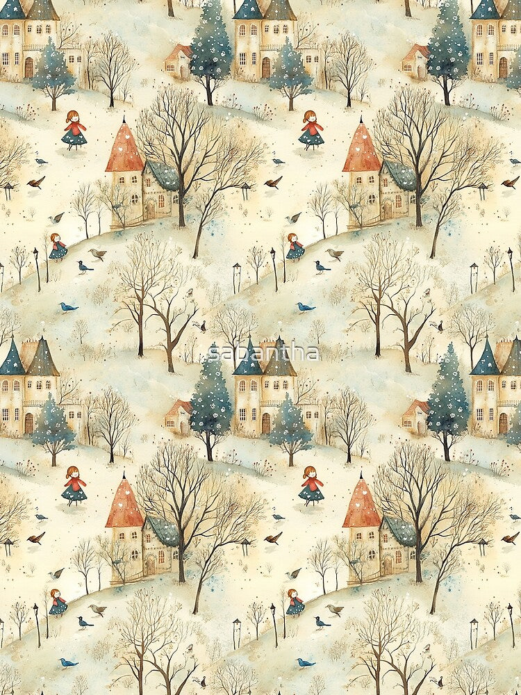 Sylvoria - Naive landscape pattern (7/8) by sabantha