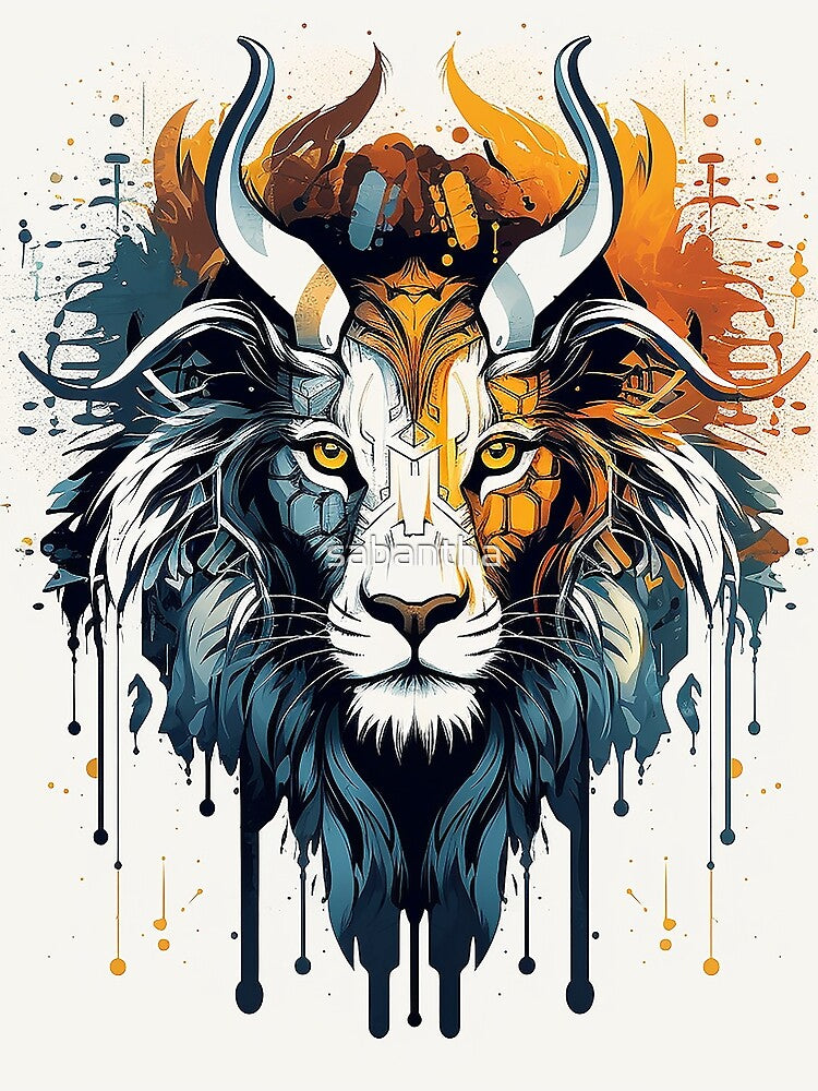 Tyllion - Lion portrait (2/4) by sabantha