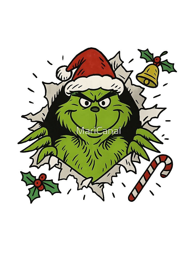 TIS the season, Christmas Green Characters png by MariCanal