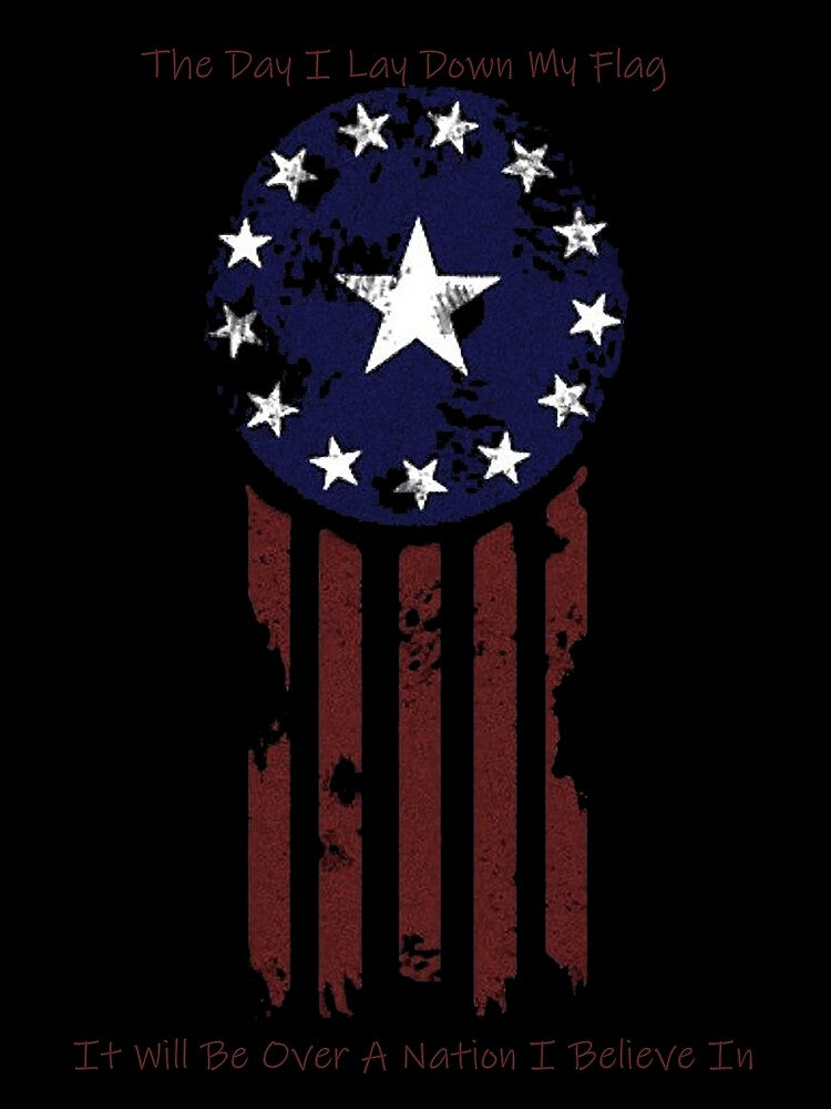 Lonesome Road Flag with Quote by Tricky1998