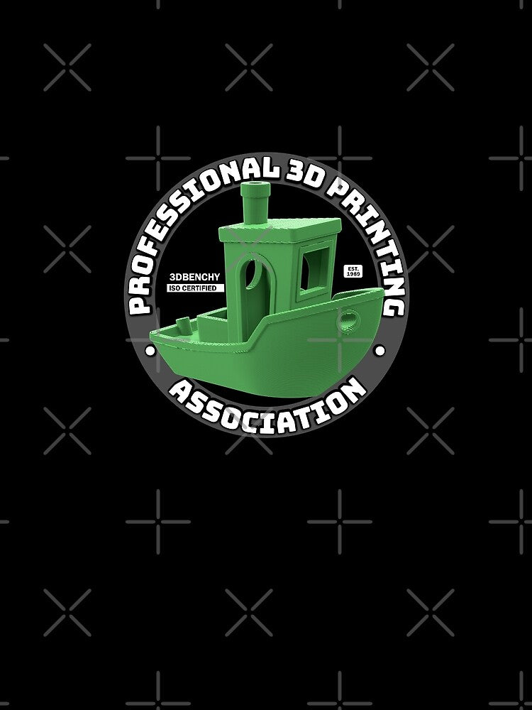Funny Professional 3D Printing Association 3DBenchy by Vinson-MFG