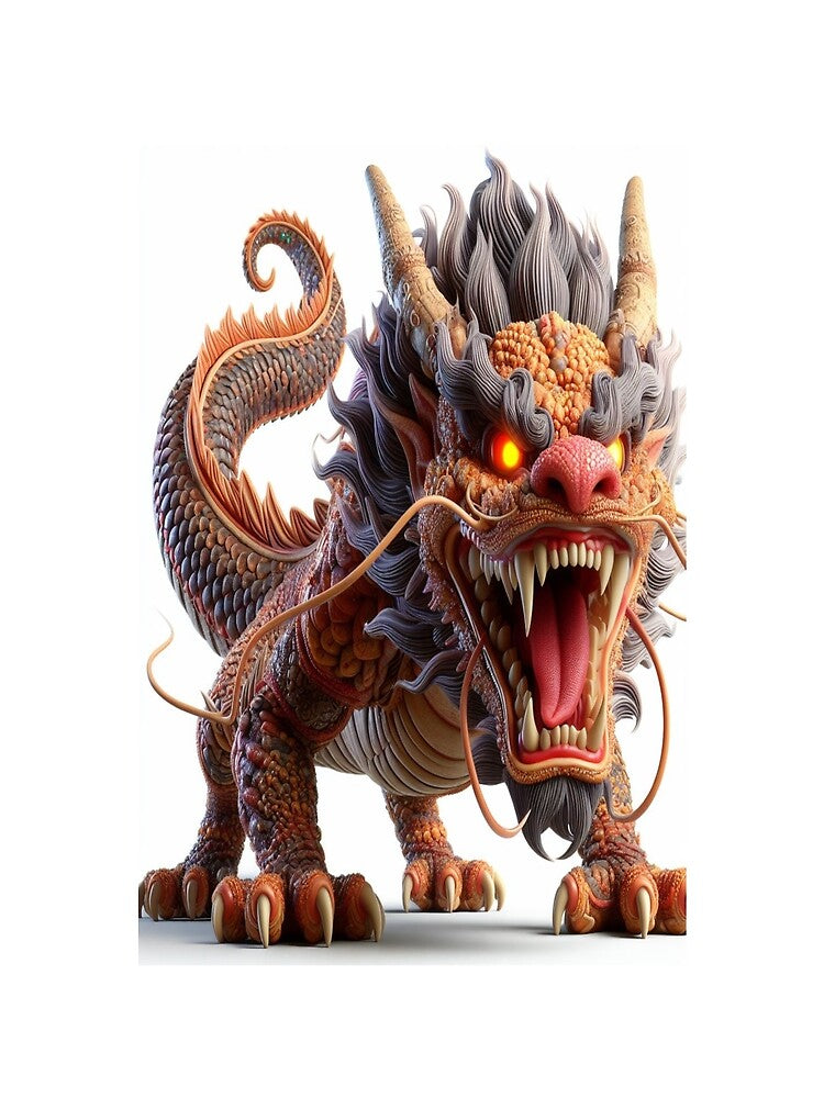 Dragon 3D by AwesomeDigiShop