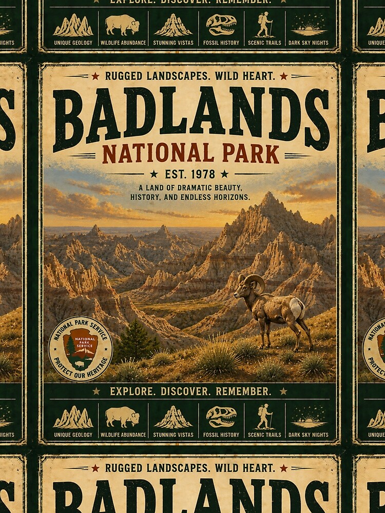 Badlands National Park by SlanPOD