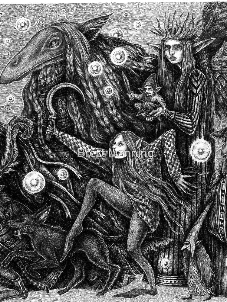 Unseelie Parade by Brett Manning Unisex