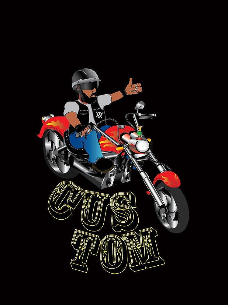 Custom Biker by bumperbay Unisex