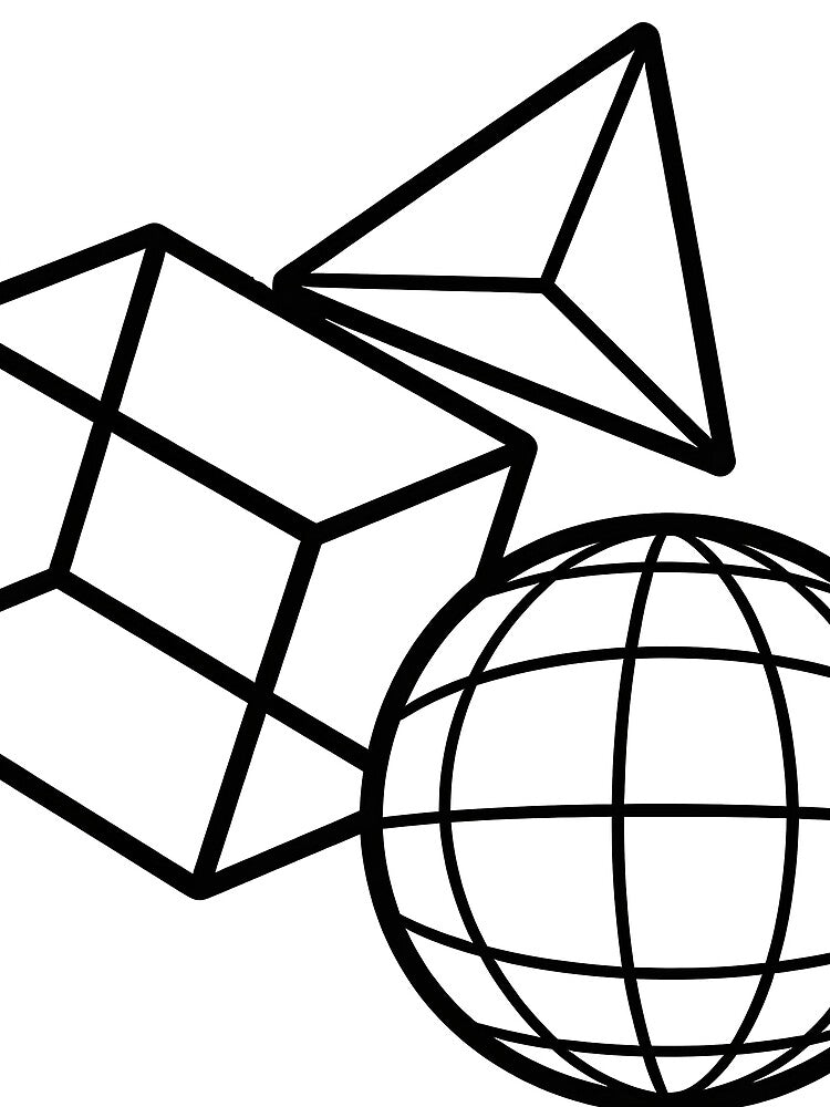 3D Wireframe Object by visualcornerlab