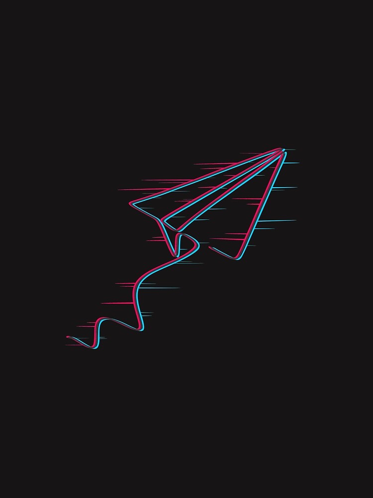 Paper plane Anaglyph by ToTheCore