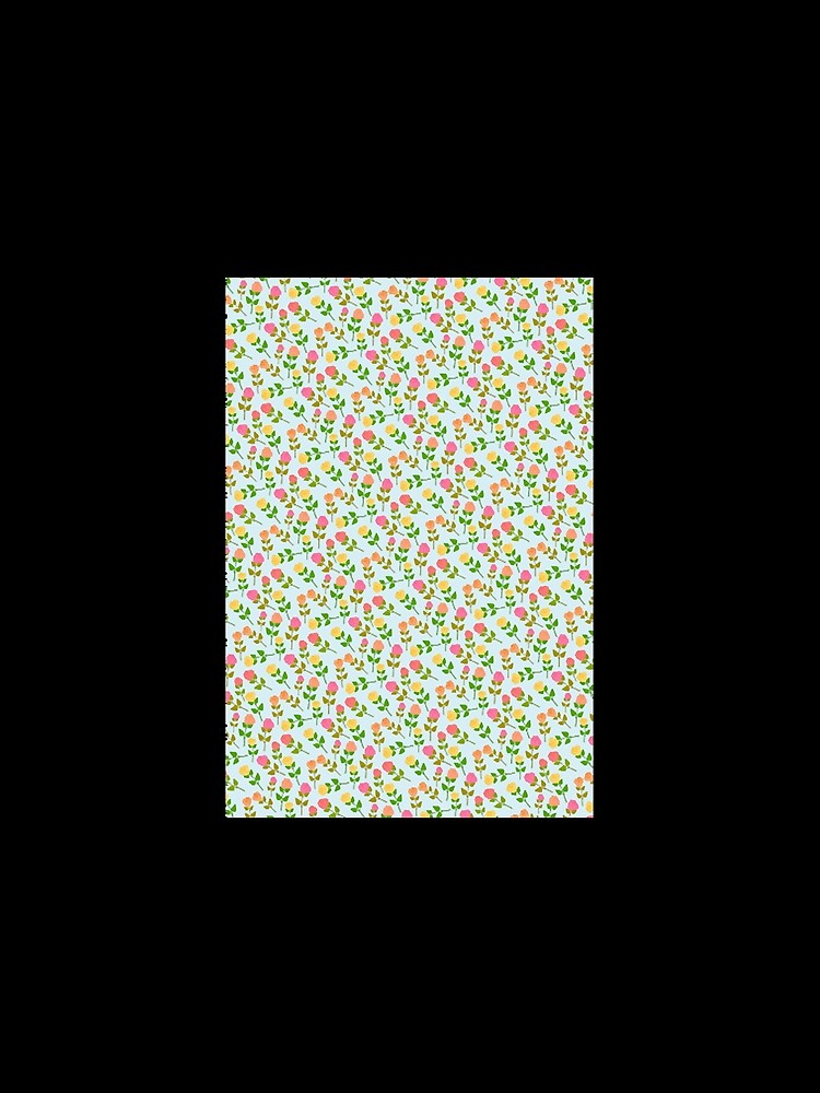 All Over flower Pink Orange Phone Case by drigue