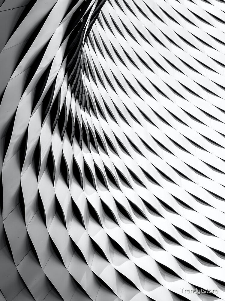 Black and white 3D print by Trendytstore