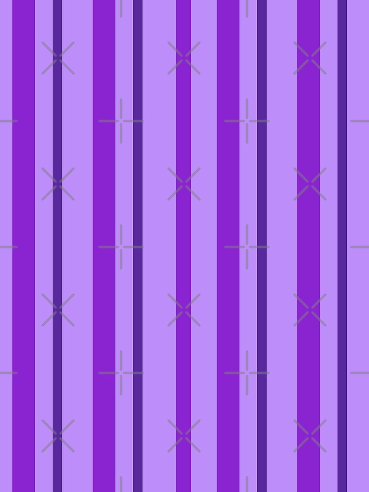 Grape Jam Stripes by MaxExodusCrafts Unisex
