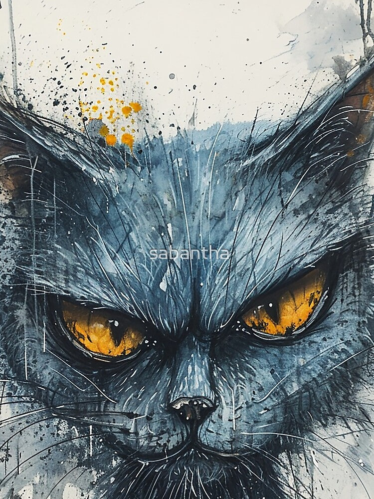 Cazandra - Cat portrait (2/8) by sabantha