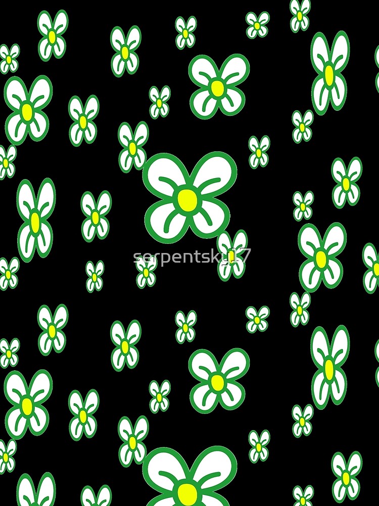 All-Over Daisy Pattern by SerpentSkyArts