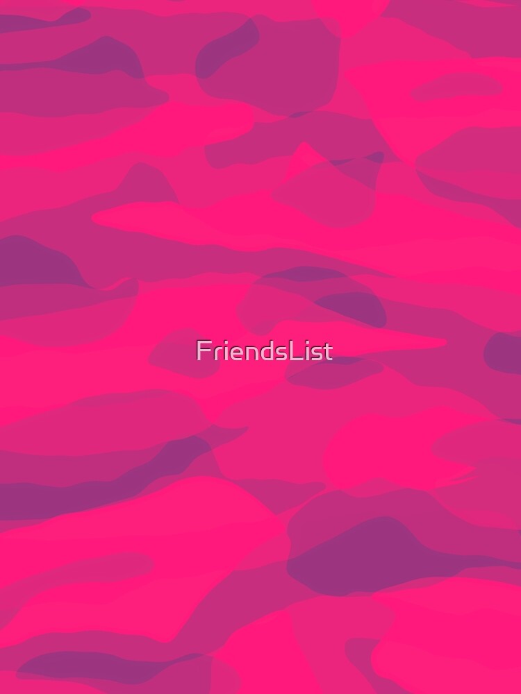 Army Girl Pink Camouflage by FriendsList