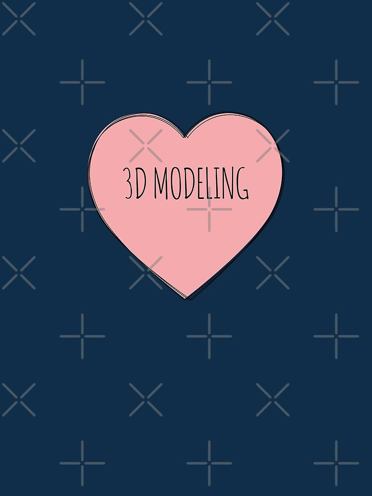I Love 3D Modeling by MaryAller