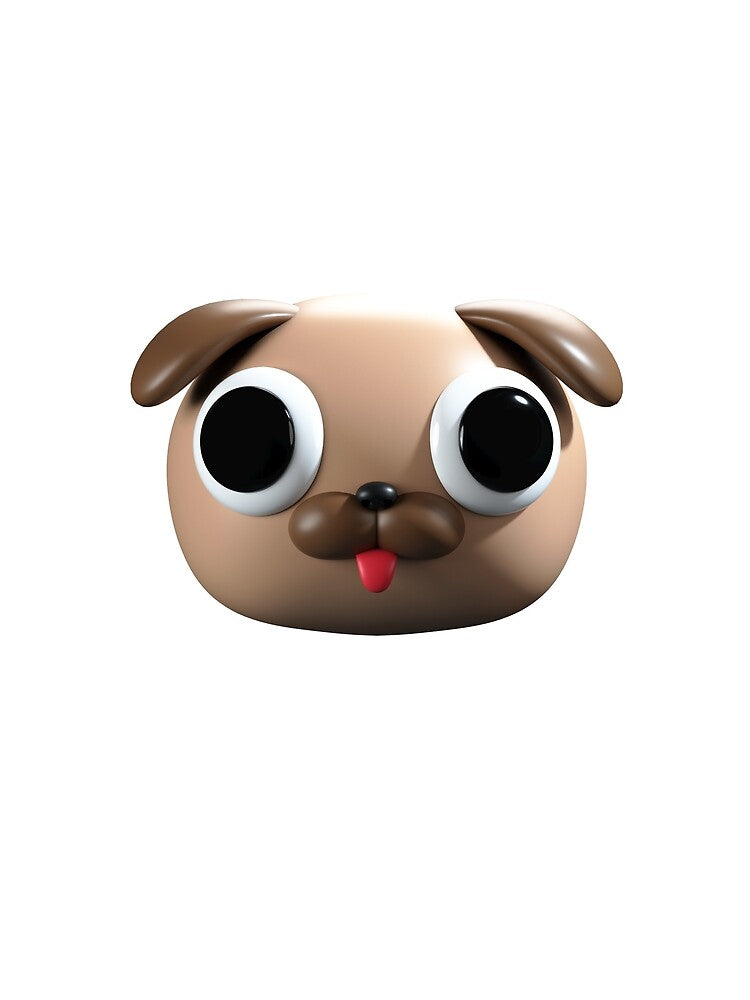 3D Pug by AlexCaze