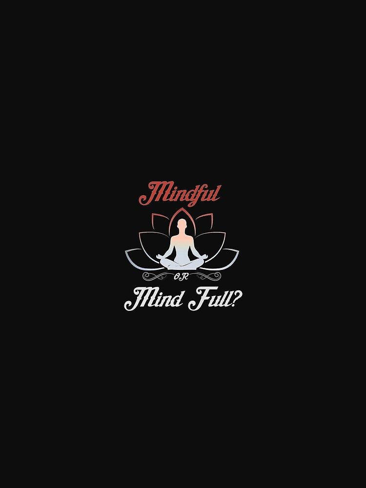 Cute Mindful or Mind Full Meditation Yoga by sara4ly