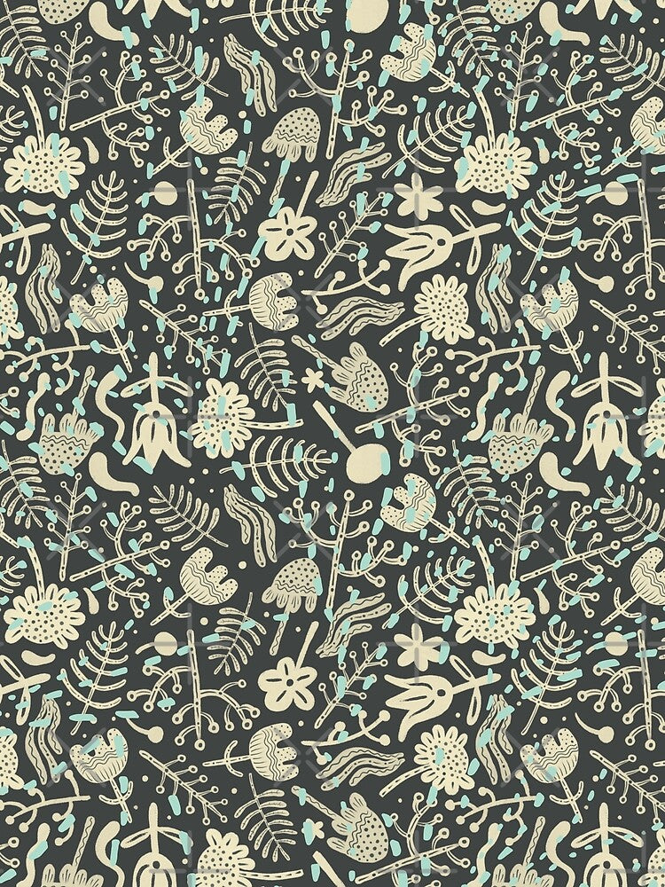 Floral modern All over printed design by ZibaCentralShop