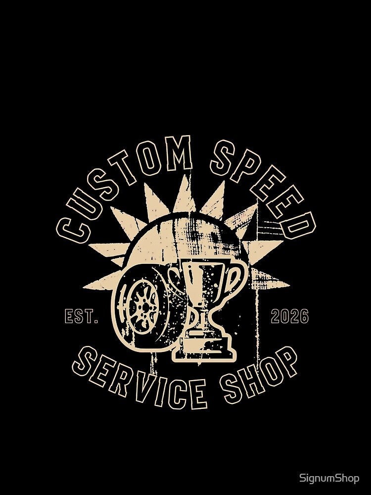 Custom Speed Shop by SignumShop Unisex