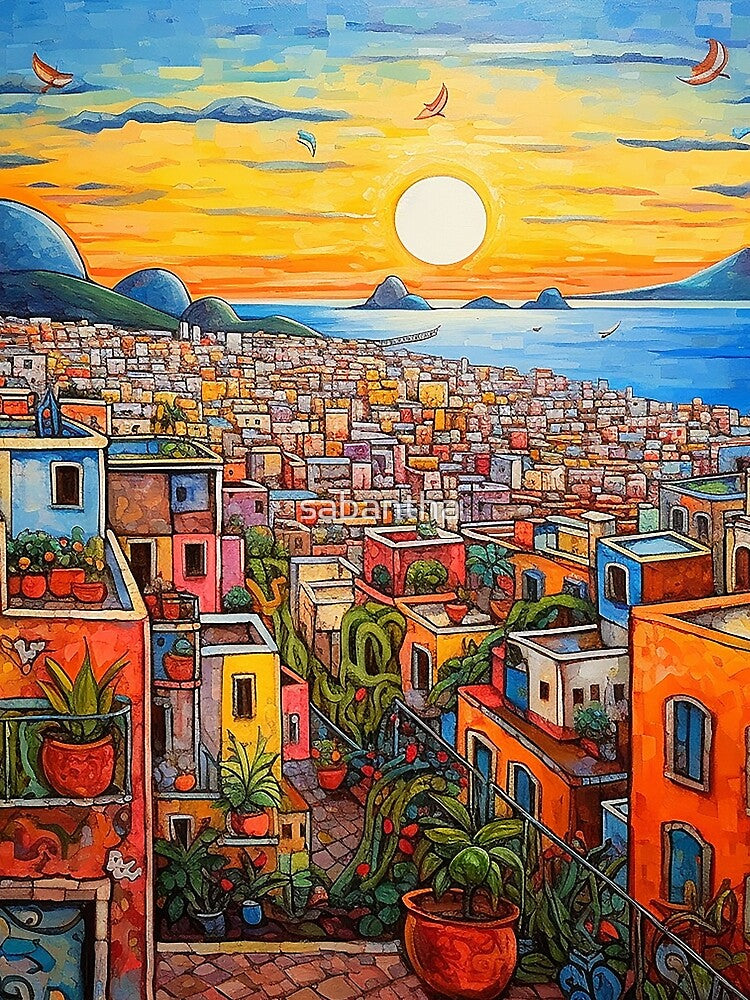 Nipolu - Colorful city by the sea (2/4) by sabantha