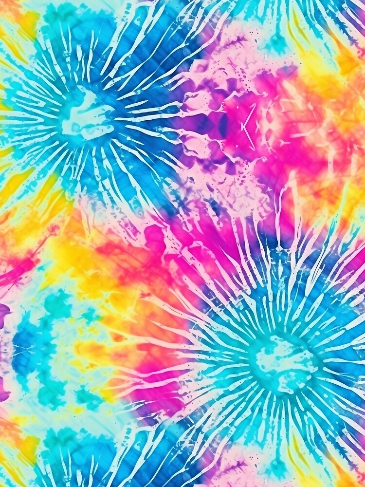 Rainbow Tie dye Texture style Sublimation Design by BabydellArt