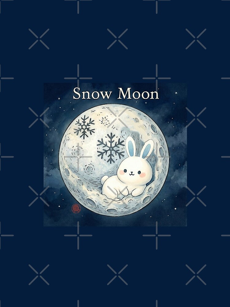 Snow Moon under the constellation of Cancer by DianaAlunaImage